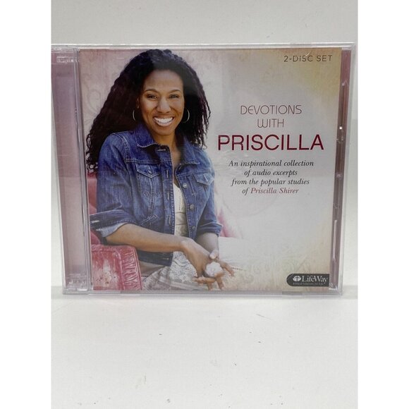 Devotions With Priscilla New Sealed (2014, 2-Disc CD Worship/Scripture) Unopened - Picture 3 of 4